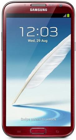 Смартфон Samsung Galaxy Note 2 GT-N7100 Red - Уварово